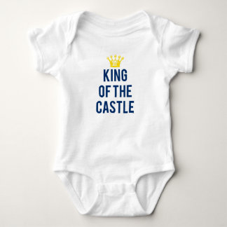 Body Para Bebê Tee infantil do Rei do Castelo