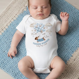 Body Para Bebê Teenie Weenie Newborn Baby Boy