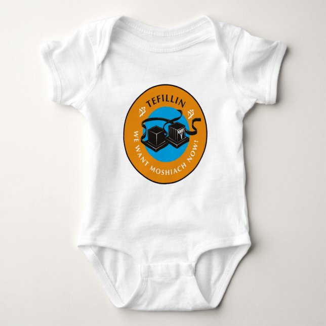 Body Para Bebê Tefilina (Frente)