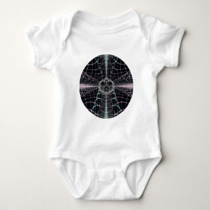 Body Para Bebê Teia Mágica
