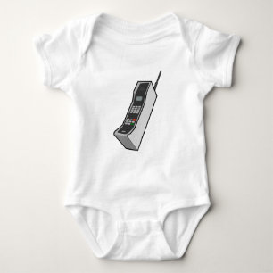 Body Para Bebê telemóvel dos anos 80