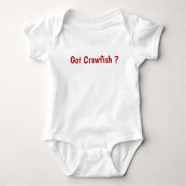 Body Para Bebê Tem lagosta, Crianças Cajun?