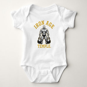 Body Para Bebê Templo Ron Age Est 1978 Comprometido Ginásio Vin