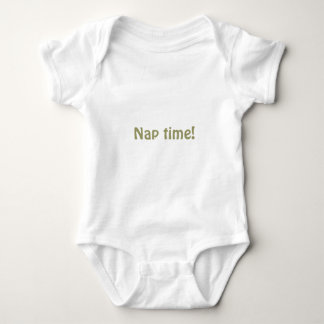 Body Para Bebê Tempo da sesta! Onsie orgânico