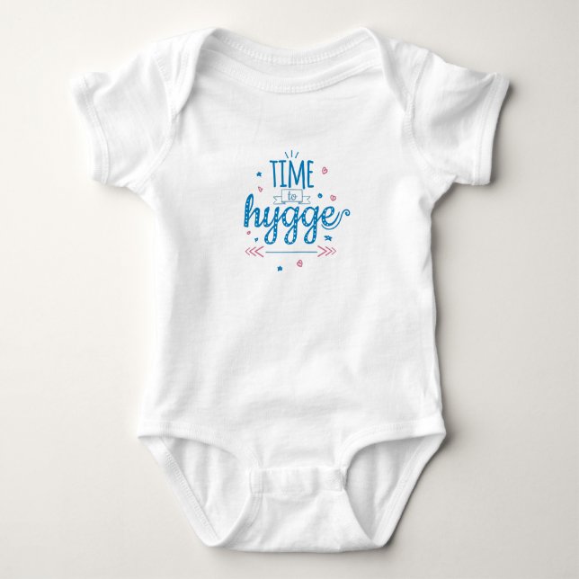 Body Para Bebê tempo de hiperligação (Frente)