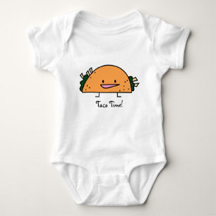 Body Para Bebê Tempo do Taco! - Bodysuit do bebê