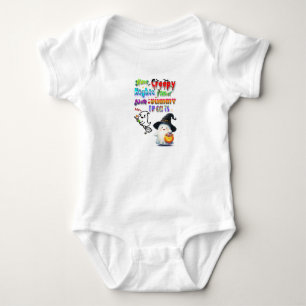Body Para Bebê Tenha Noites Assustadoras Cheias de Guloseimas