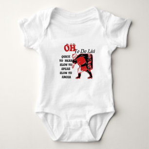 Body Para Bebê Tenha um belo produto personalizado de Natal