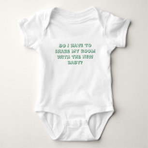 Body Para Bebê Tenho que dividir meu quarto com o novo bebê?