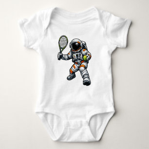 Body Para Bebê Tênis Astronauta