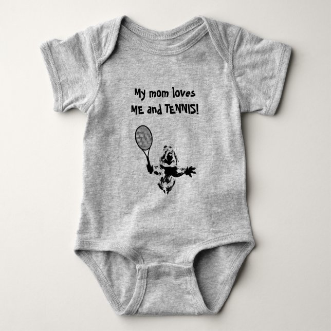 Body Para Bebê Tênis Mãe Quokka Baby Bodysuit (Frente)