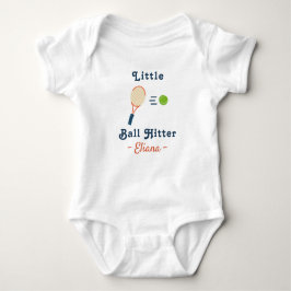 Body Para Bebê Tennis Baby Shower Little Ball Hitter - Tennis