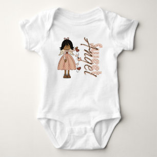 Body Para Bebê Terno doce do corpo do anjo