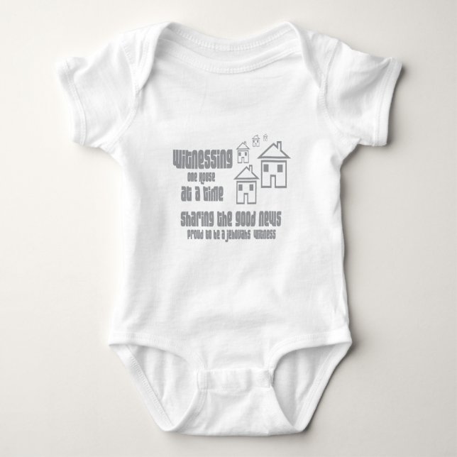 Body Para Bebê Testemunhas de Jeová (Frente)