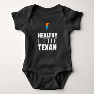 Body Para Bebê Texan pequeno saudável - preto