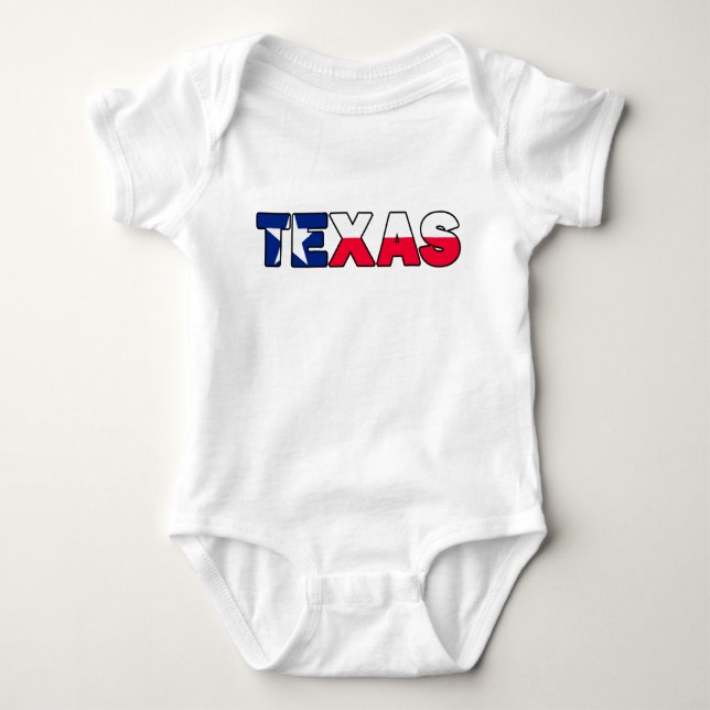 Body Para Bebê Texas (Frente)