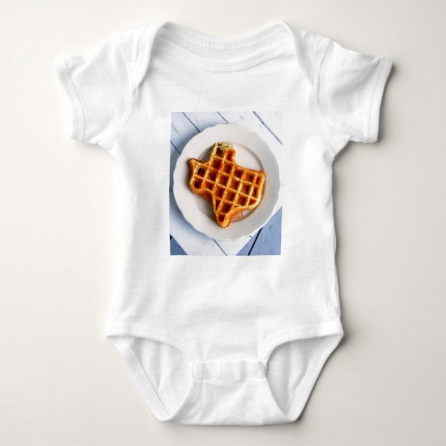 Body Para Bebê Texas Waffle (Frente)