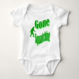 Body Para Bebê Texto de slogan verde esguicho