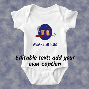 Body Para Bebê Texto engraçado do costume dos desenhos animados