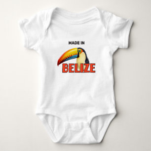 Body Para Bebê Texto Personalizado BELIZE Toucan