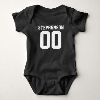 Body Para Bebê Texto Personalizado Do Baby Boy Jersey De Futebol