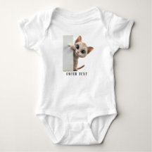 Texto Personalizado Gato Pico De Gato De Bebê