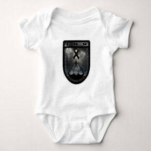 Body Para Bebê THW luto Patch
