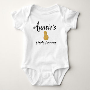 Body Para Bebê Tia Little Peanut Niece Nephew