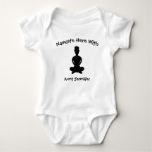 Tia Newborn Namaste Funny Yoga