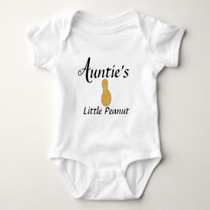 Body Para Bebê Tia Pequeno Peanut Niece Nephew Cute Newborn