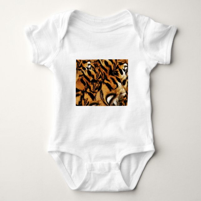 Body Para Bebê Tiger Love (Frente)