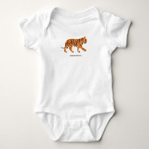 Body Para Bebê Tigre