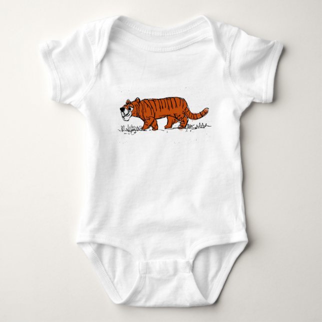 Body Para Bebê Tigre (Frente)