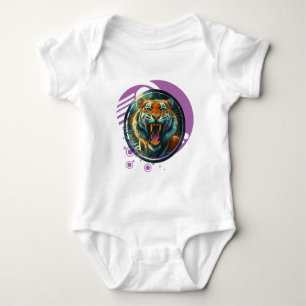 Body Para Bebê Tigre de Corda