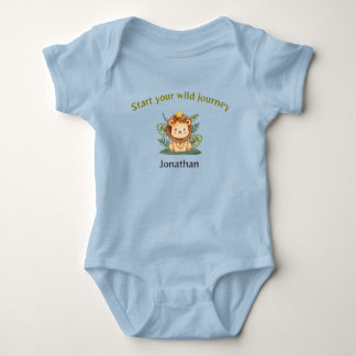 Body Para Bebê Tiny Blessing Personalized Baby Body 
