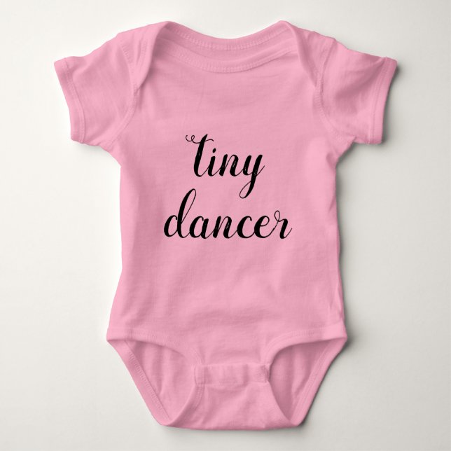 Body Para Bebê Tiny Dancer | Baby Girl Dance (Frente)