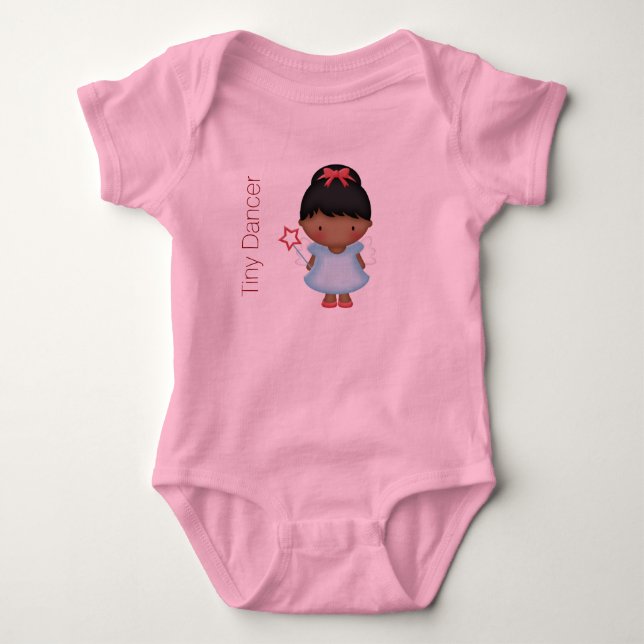 Body Para Bebê Tiny Dancer Baby's One Piece Tutu Bodyfato (Frente)