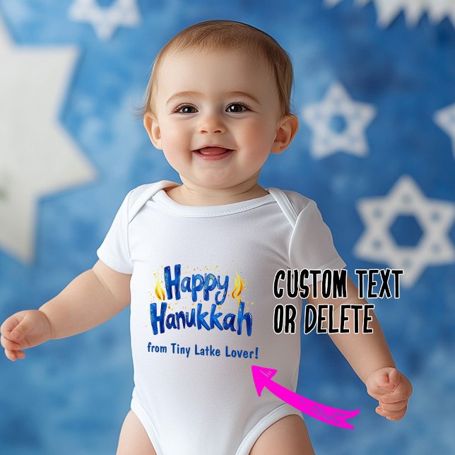 Body Para Bebê Tiny Latke Lover Bodydress 🕎 🎉 (Tiny Latke Lover Bodysuit 🕎🎉)