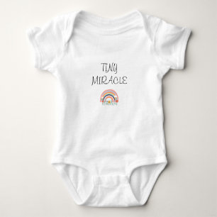 Body Para Bebê Tiny Miracle Baby Onsie