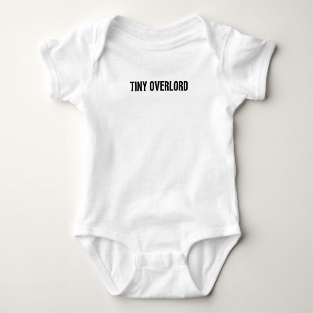 Body Para Bebê Tiny Overlord (Frente)