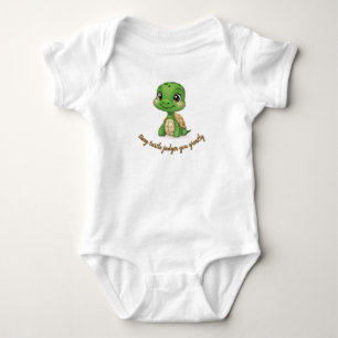 Body Para Bebê Tiny Turtle Juiz Você