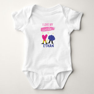 Body Para Bebê Tio Personalizado