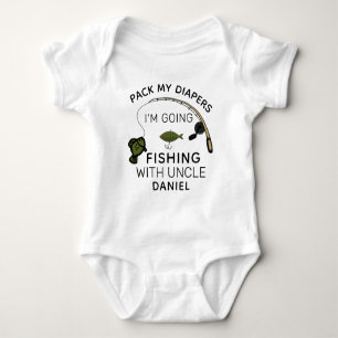 Body Para Bebê Tio Pescando - Amigo do Tio Pescando