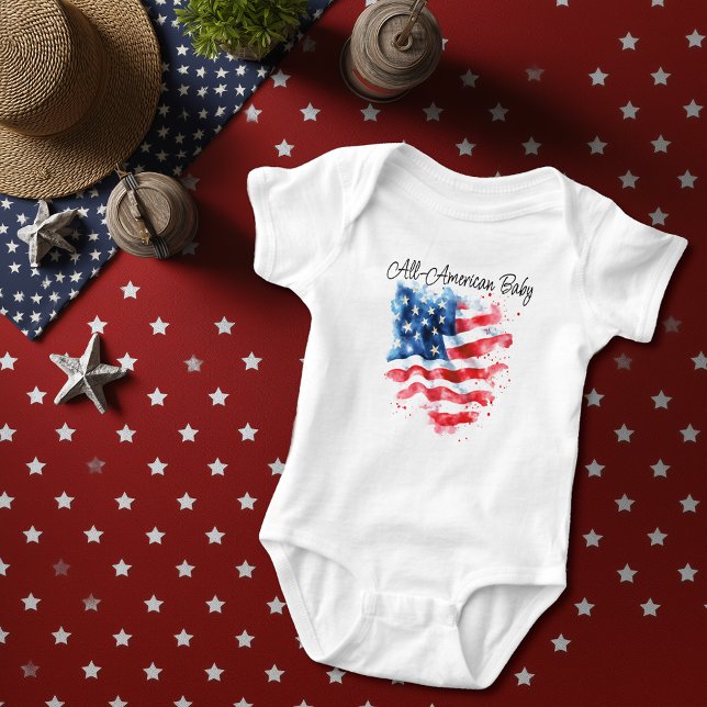 Body Para Bebê Típico americano (Criador carregado)