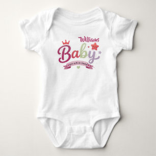 Body Para Bebê Tipografia de Bebê Fofa – Você é tão amado