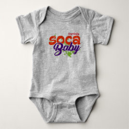 Body Para Bebê Tipografia Soca Baby