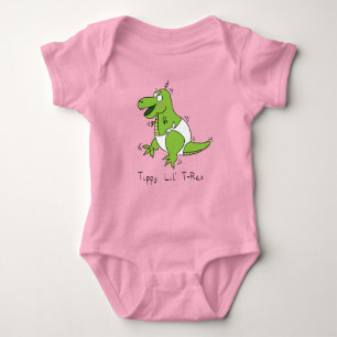 Body Para Bebê Tippy Lil T-rex Bebê Dinossauro Bebê Crianças Bebê