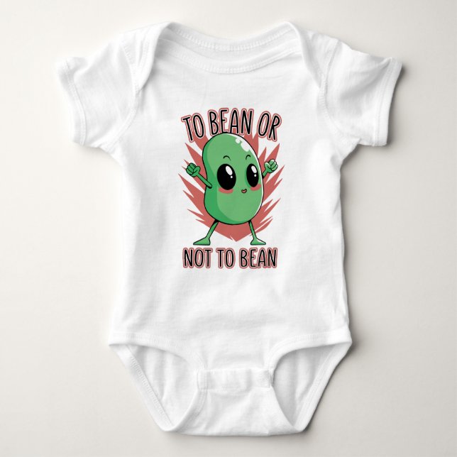 Body Para Bebê To bean or not to bean (Frente)