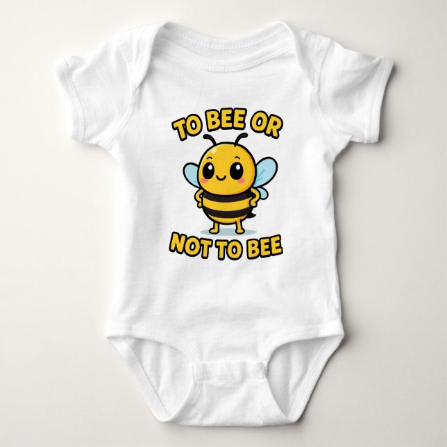 Body Para Bebê To bee or not to bee (Frente)