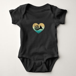 Body Para Bebê Toca Trompa Ama Trompa Francesa